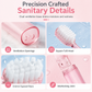 🔥2-Piece Portable Travel Detachable Toothbrush Set