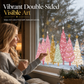 🎁🎄Christmas Sale 50% OFF!💞50K+ SOLD!⏳✨ 3-Piece Christmas Window Cling Set – Glue-Free Static Holiday Decor