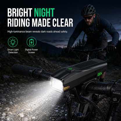 🔥Rechargeable Bright LED Night Riding Bicycle Headlight