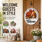 🍂 Magnetic Welcome Sign – 16PCS Seasonal Front Door Decorations
