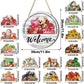 🍂 Magnetic Welcome Sign – 16PCS Seasonal Front Door Decorations