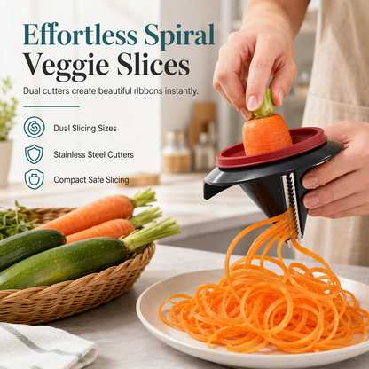 🔥Handheld Spiral Vegetable Slicer and Grater