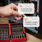 🔧 83-Piece S2 Screwdriver Bit Set