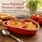 🥳2026 HOT SALE🥳💞50K+ SOLD! 🍲✨ 50% OFF! Retro Ceramic Divided Baking Dish – vintage embossed design, dual compartments keep dips & sides separate, microwave safe. Elegant dining for every occasion! ❤️✅