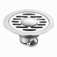 🔥50% OFF LIMITED TIME🔥Brushed Stainless Steel Round Floor Drain with Deodorizing Core for Bathroom and Washing Machine