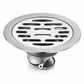 🔥50% OFF LIMITED TIME🔥Brushed Stainless Steel Round Floor Drain with Deodorizing Core for Bathroom and Washing Machine