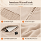 🔥 Electric Heated Shawl Blanket for Women – Cozy Warmth & Comfort 🧣✨