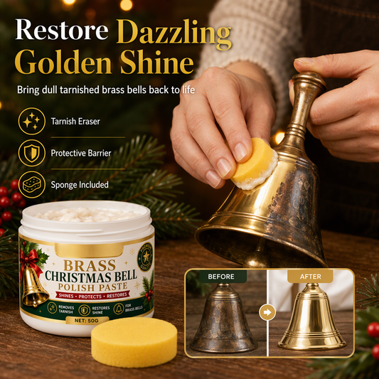 🎄EARLY CHRISTMAS SALE 🔥50% OFF✨Brass Bell and Copper Polish Cream for Tarnish and Oxidation Removal