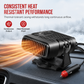 Portable 12V 24V Car and Windshield Defroster with Air Purifier for Vehicles