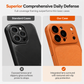 🔥Two-in-One Shockproof Jelly Phone Case with Large Window and Integrated Lens Protector