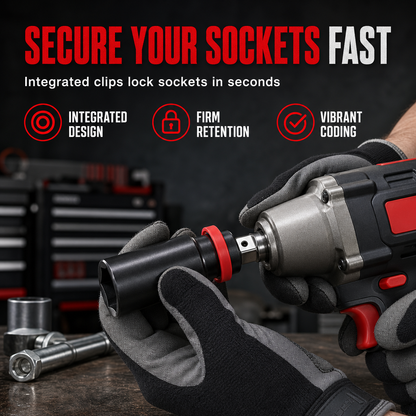 🔥Quick Installation Electric Wrench Socket Retaining Clips