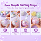 ⏰💞50K+ SOLD! 🧪DIY Squeeze Ball Making Kit – mix colorful clay & sparkling fillers, leak-proof slow-rising fun. No-mess craft for kids! 🎨✅