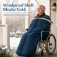 🔥Thickened Wheelchair Warm Blanket Winter Windproof Leg Protector Cover for Elderly