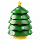 Creative Christmas Tree Shaped 5 Compartment Dipping Sauce Dish and Snack Serving Tray for Home Living Room