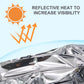 📢📢50% OFF !! ⏰ Outdoor Survival Blanket – Compact Silver Thermal Shelter for Emergency Kits