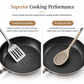 9 Piece Silicone Kitchen Utensils Set Household Cooking Spatula and Soup Spoon Set