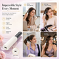 Portable Cordless Mini Hair Straightener Brush USB Rechargeable Electric Heated Styling Comb for Bangs and Curling