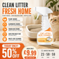 🎁BUY 2 GET 1 FREE🔥Odor-Free Cat Litter Box Cleaning Spray