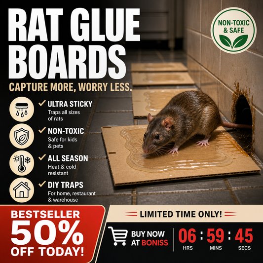 ⏰50% OFF NOW!⛹️Fast Shipping 🚚💨High-Viscosity Mouse & Rat Glue