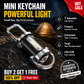 🔦 Rechargeable Keychain Flashlight – 300 Lumens, USB-C Charging & Compact, Unbreakable Design for EDC ⚡