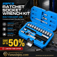 🥳HOT SALE🥳💞50K+ SOLD! Careluxpro Ratchet Wrench Kit – From £39.99! 29PCS, chrome-vanadium & storage case. Repair anything – grab yours! ✅